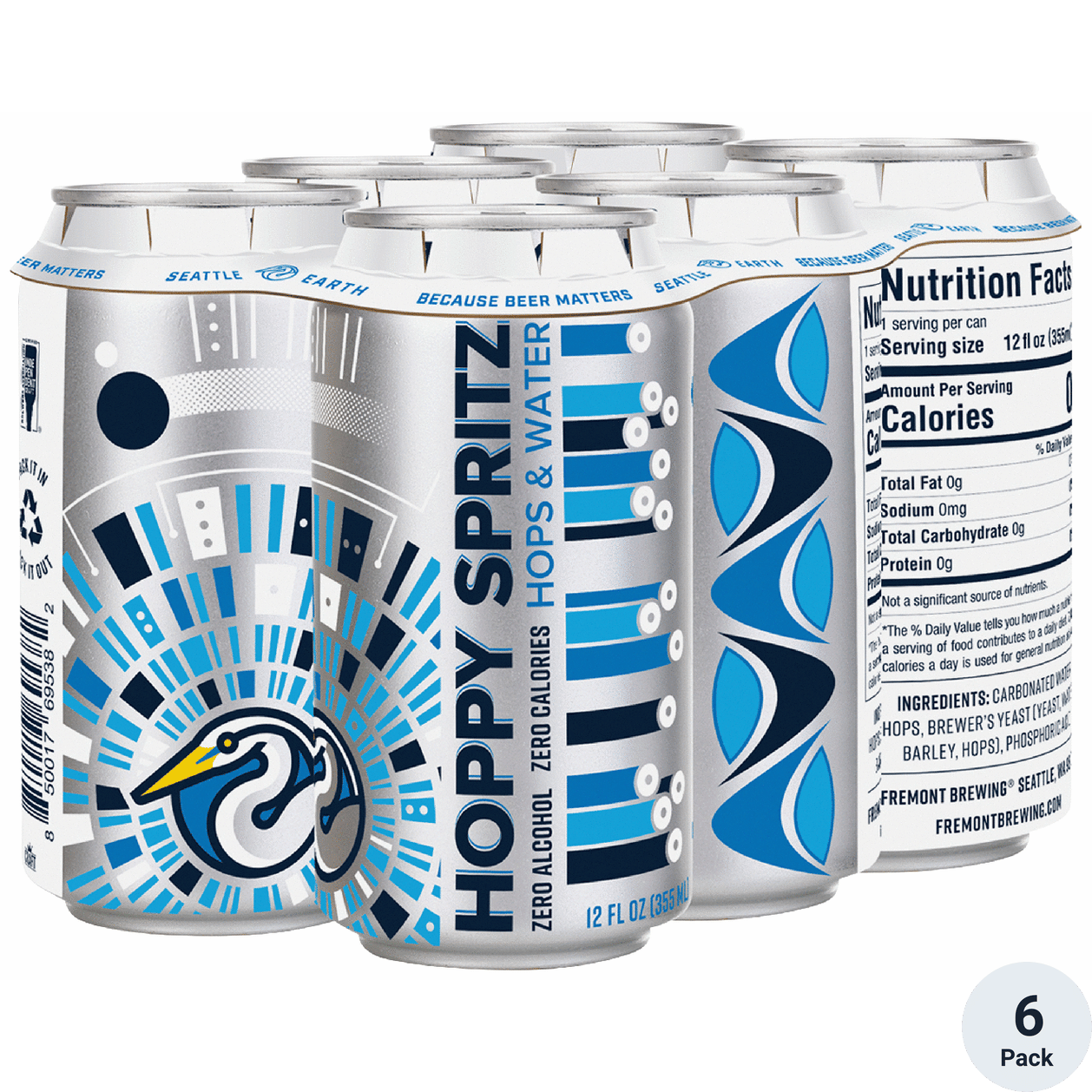 Fremont Non-Alcoholic Hoppy Spritz Hop Water | Total Wine & More