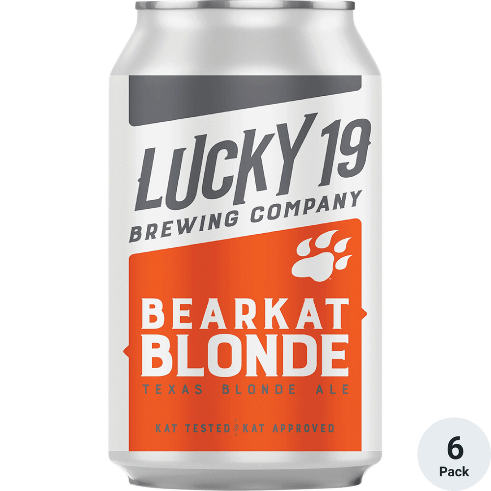 Lucky 19 Bearkat Blonde 6pk-12oz Cans