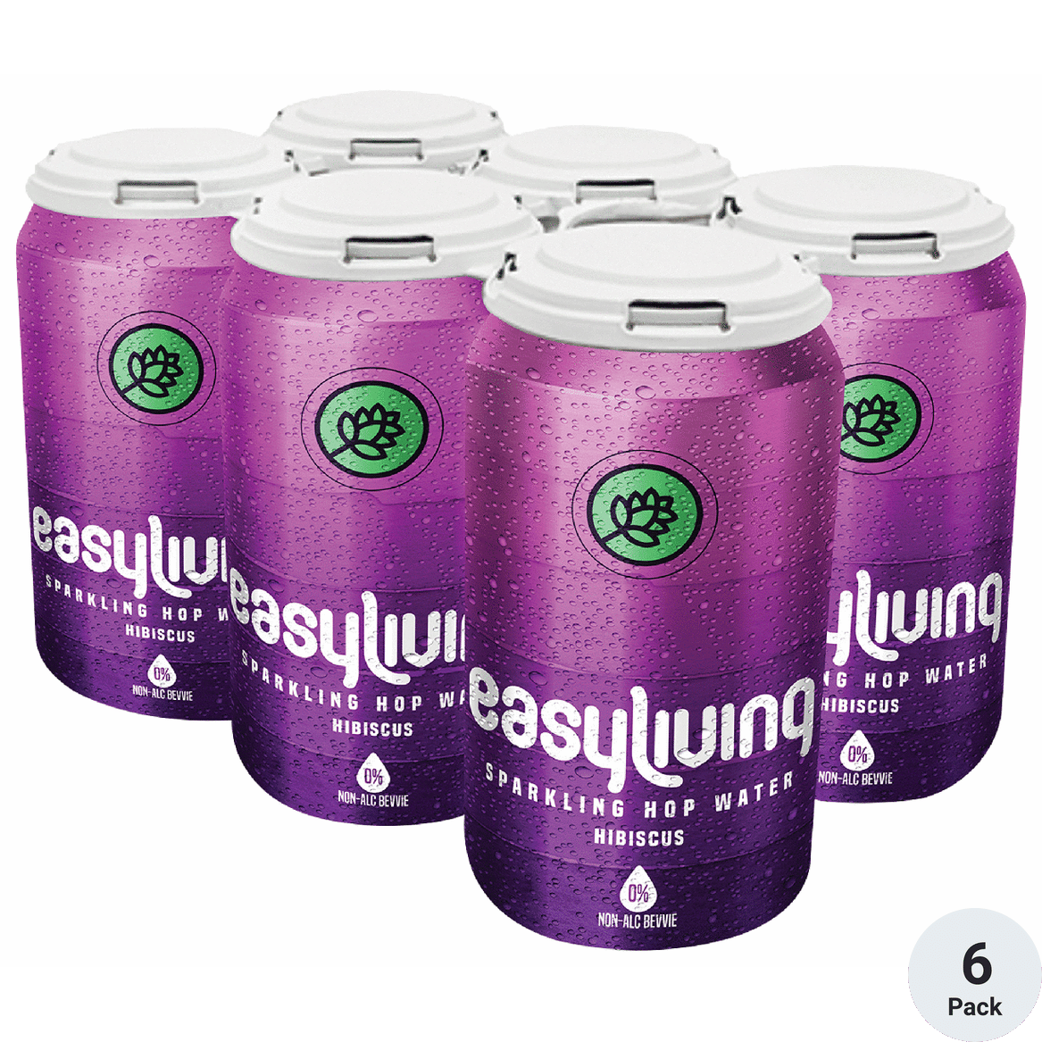 Easy Living Non-Alcoholic Hibiscus Hopwater