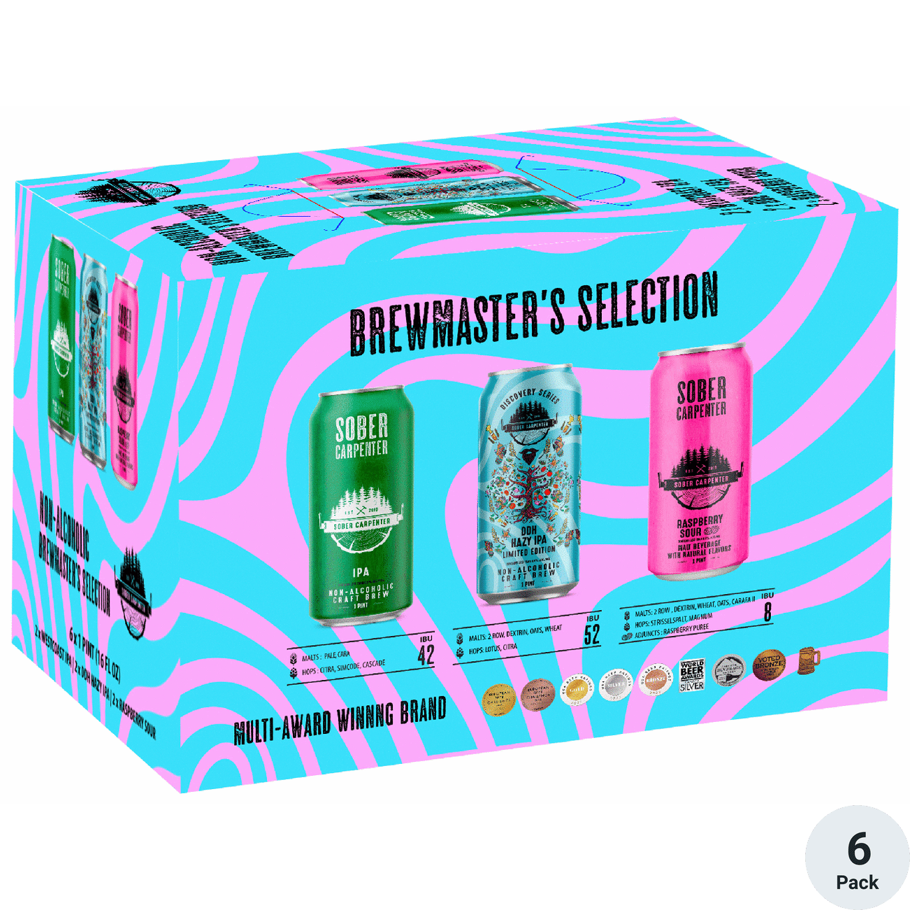 Sober Carpenter Non-Alcoholic Brewer's Selection