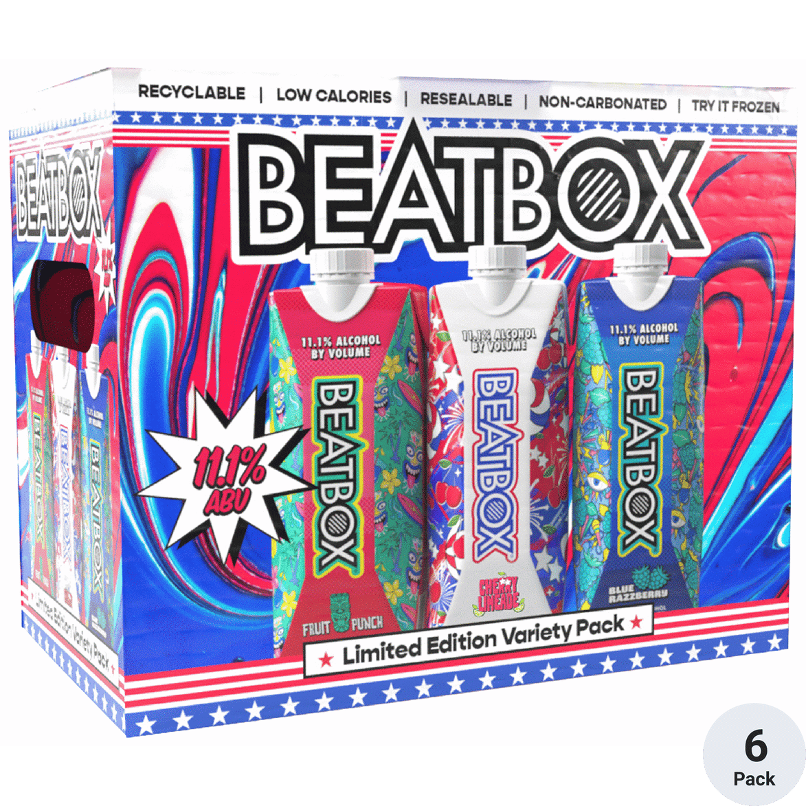 BeatBox Red White and Blue Variety