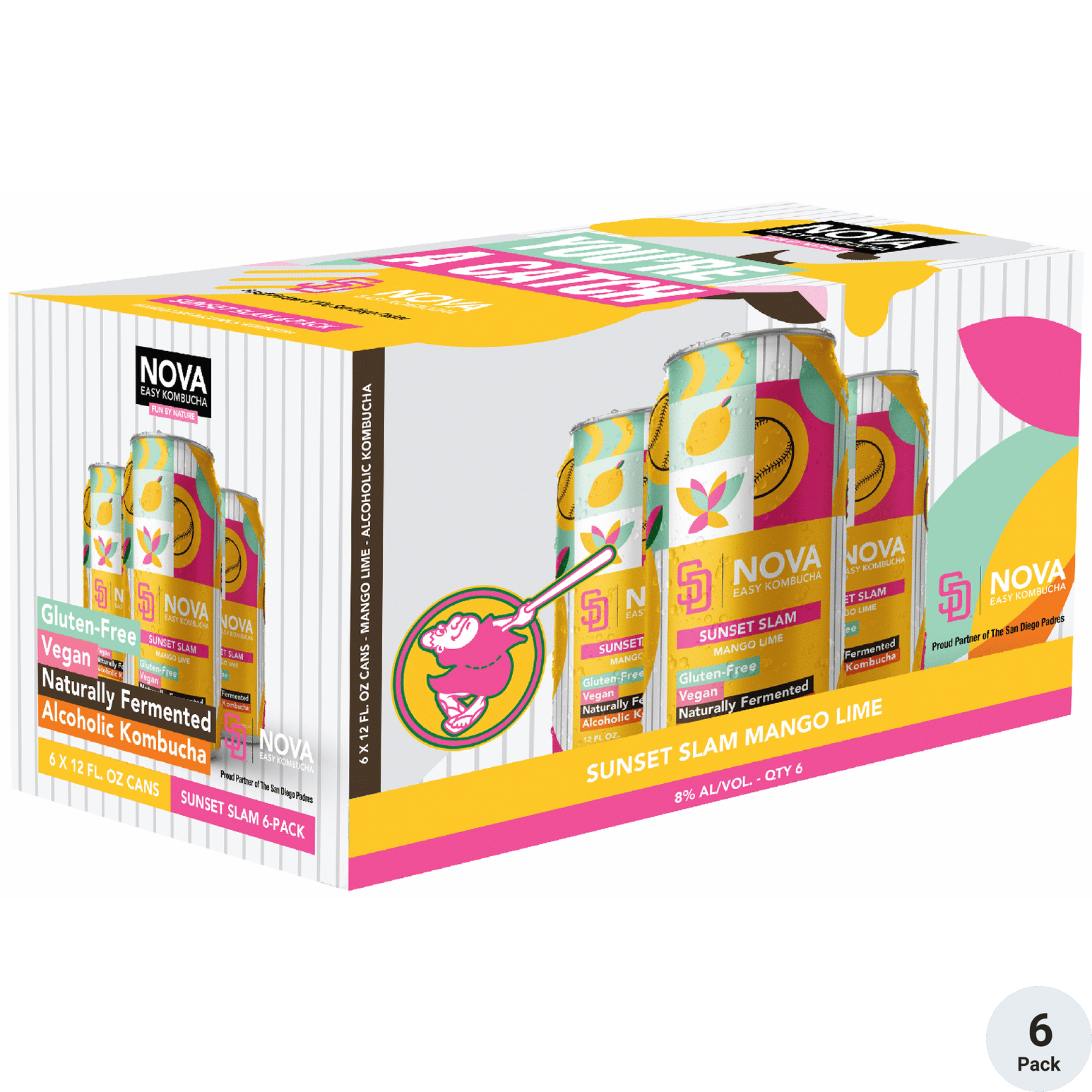 Nova Easy Kombucha Sunset Slam