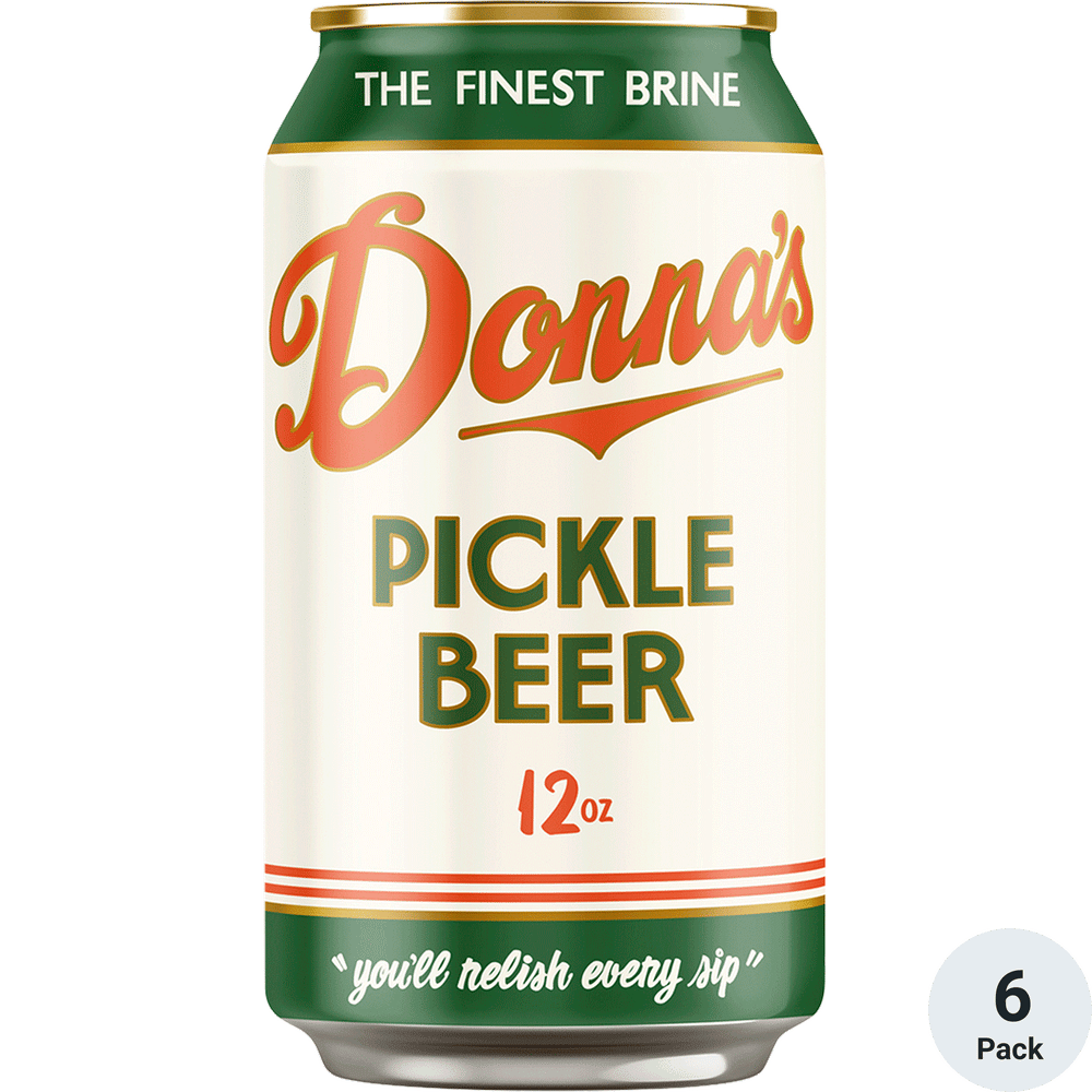 Donna's Pickle Beer Lager