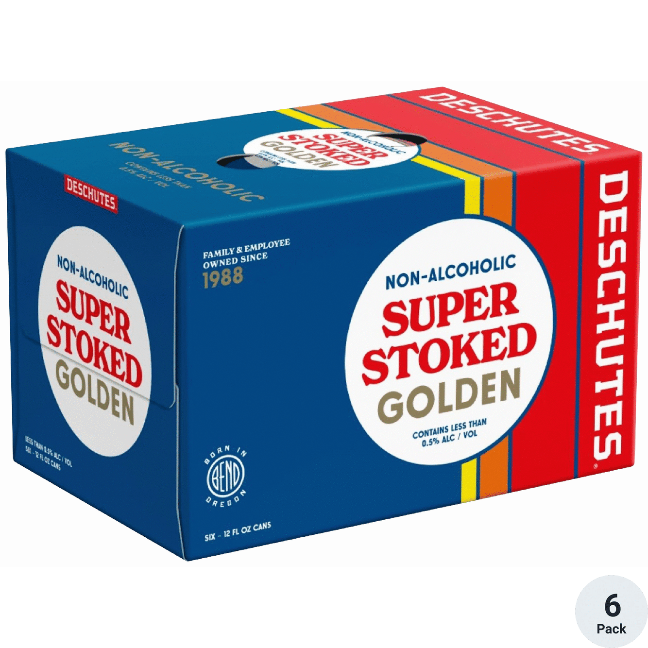 Deschutes Non-Alcoholic Super Stoked Golden Brew