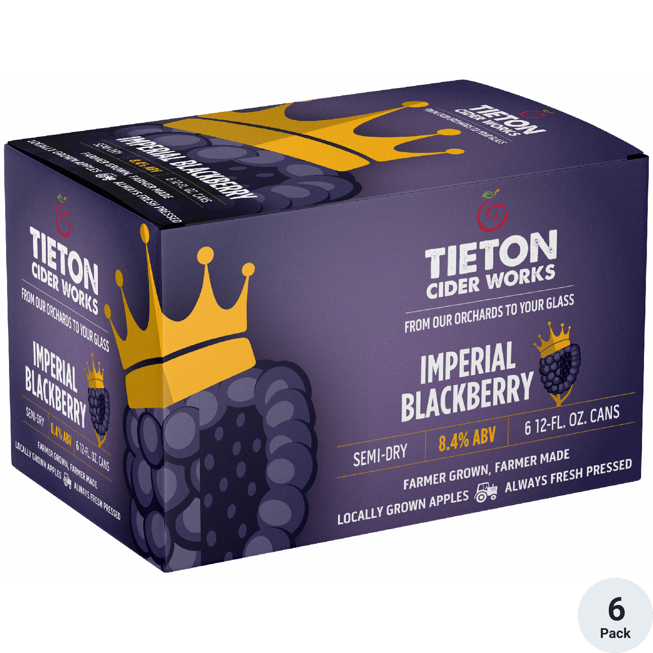 Tieton Imperial Blackberry Hard Cider | Total Wine & More