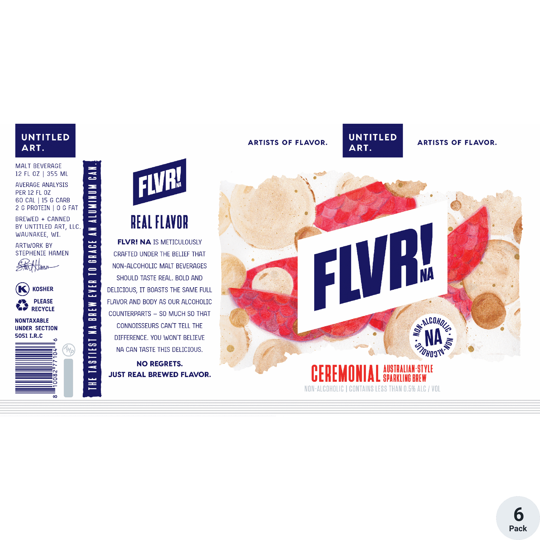 Untitled Art Non-Alcoholic FLVR! Ceremonial Australian Style Sparkling