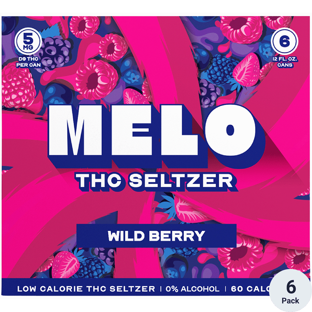 Melo THC 5mg Wild Berry | Total Wine & More