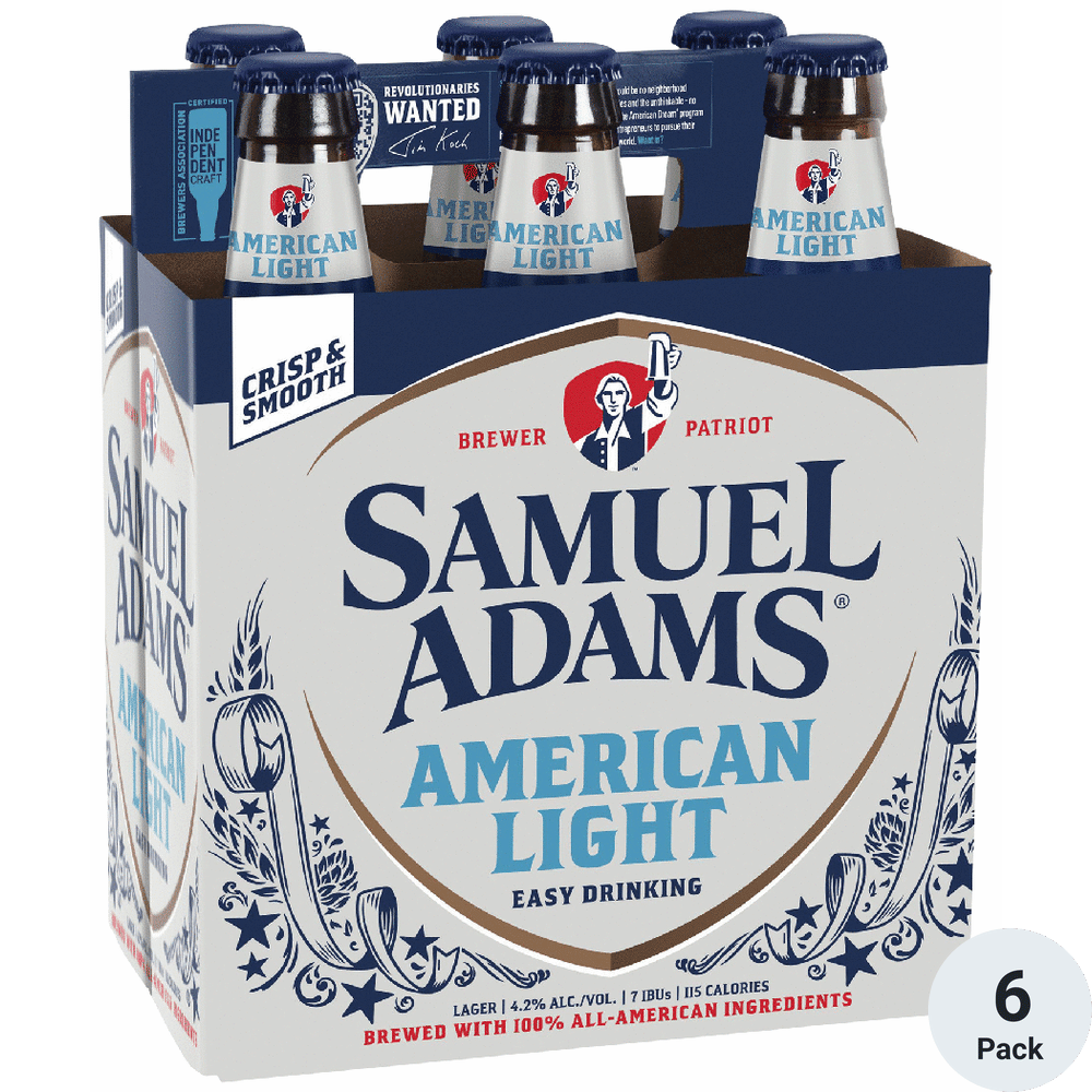 Samuel Adams American Light Lager Beer