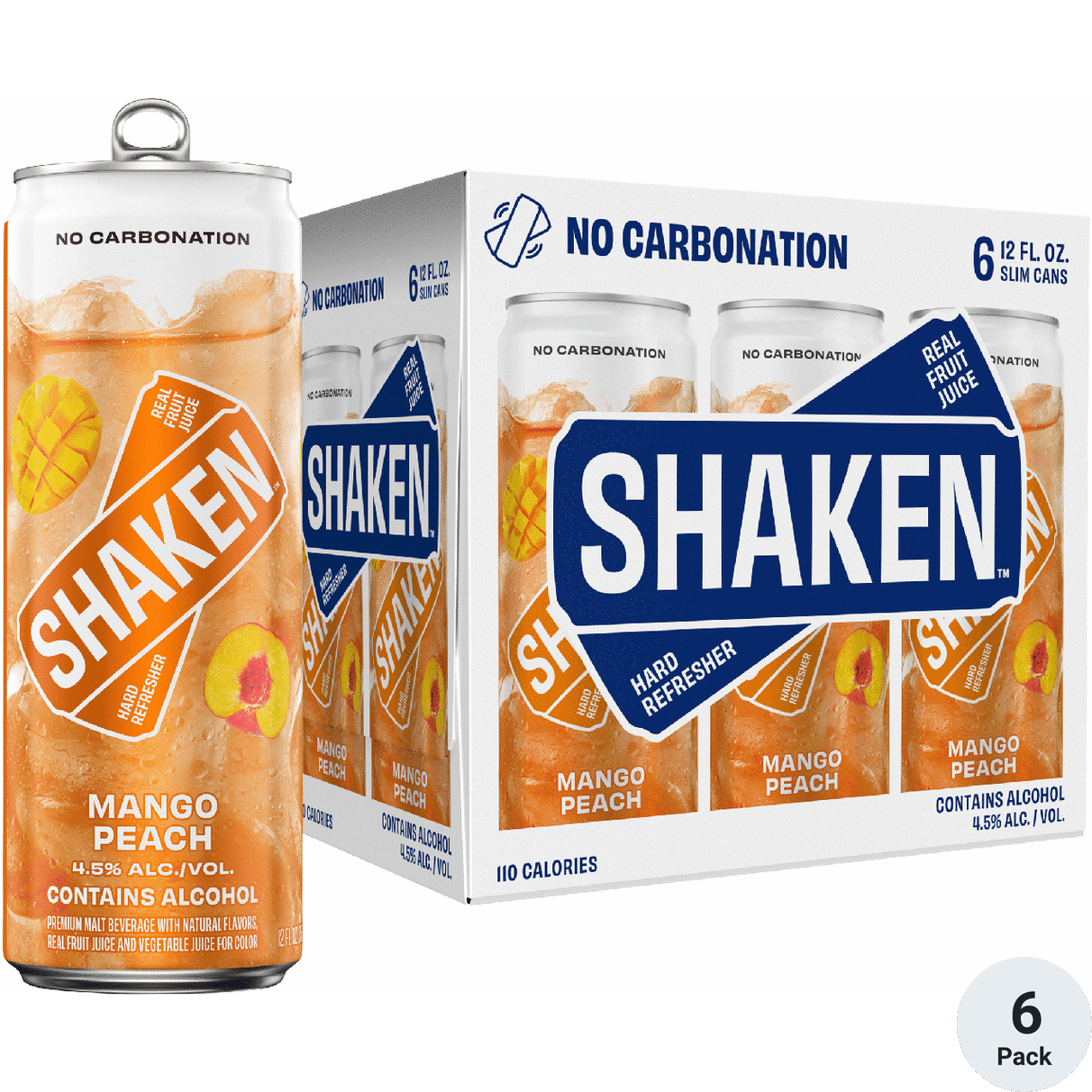 Shaken Hard Refresher Mango Peach Pack | Total Wine & More