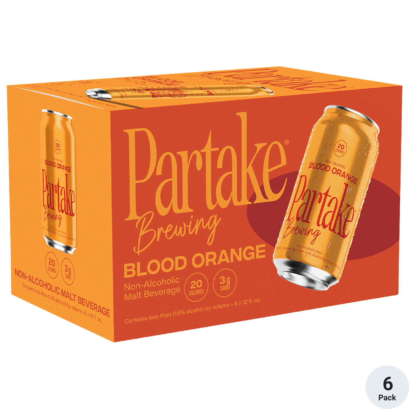 Partake Non-Alcoholic Blood Orange