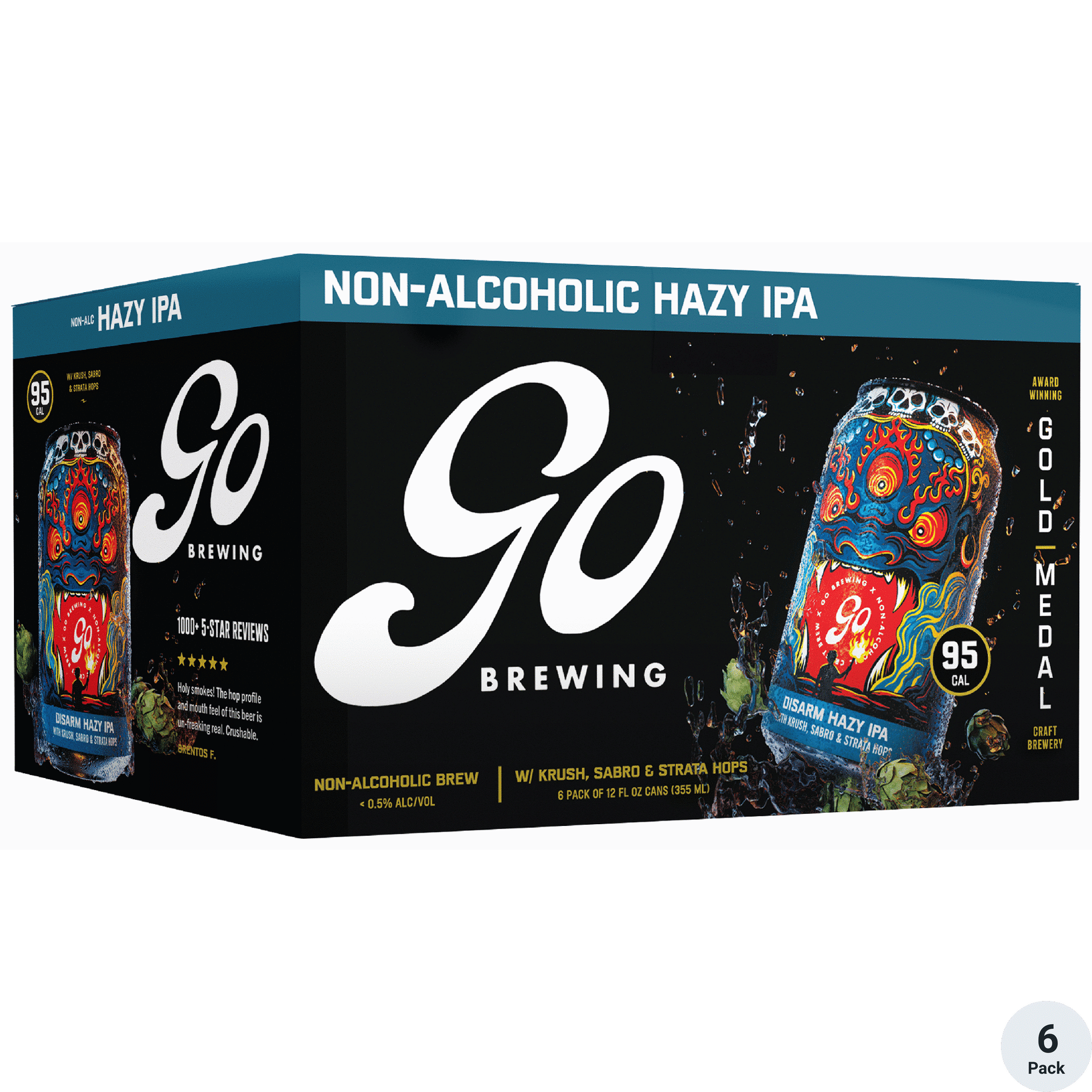 Go Brewing Non-Alcoholic Disarm Hazy