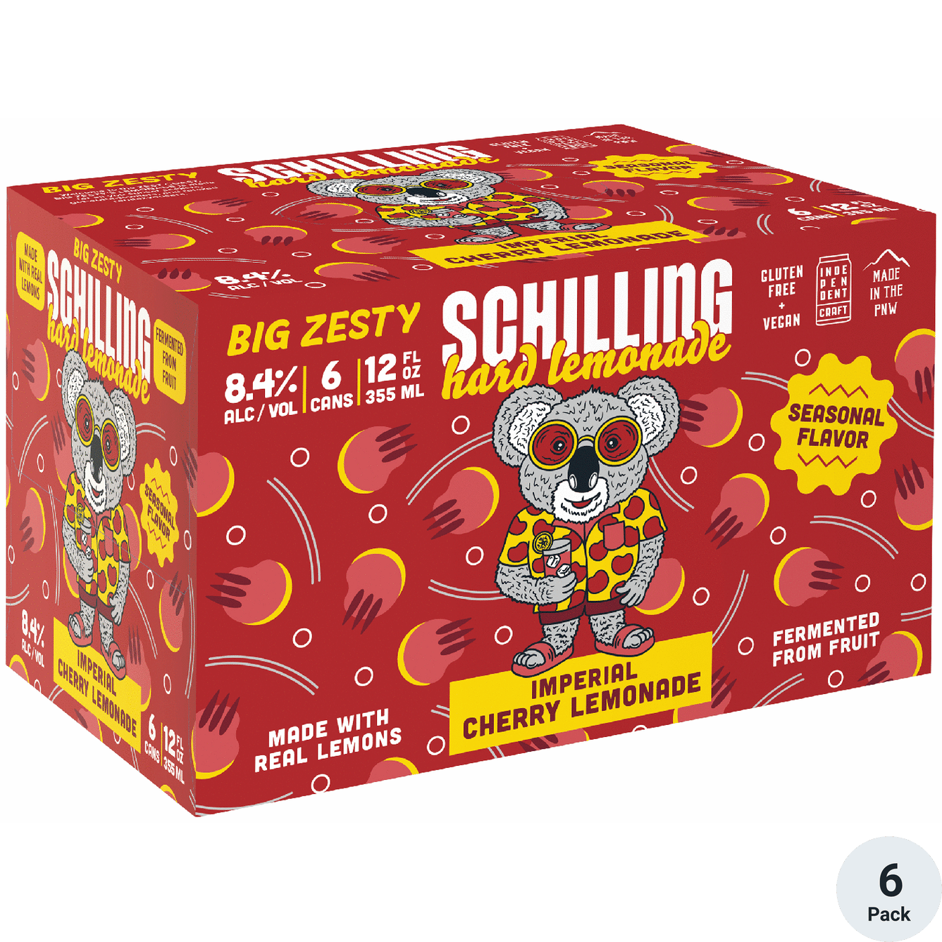 Schilling Big Zesty Imperial Cherry Lemonade | Total Wine & More
