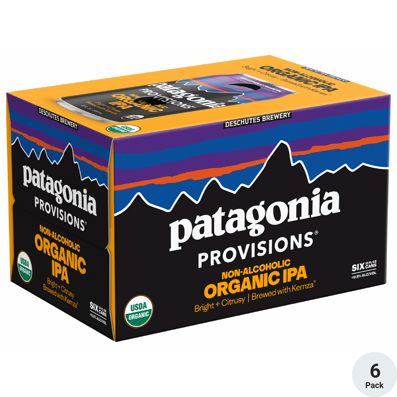 Deschutes Non-Alcoholic Patagonia Organic IPA