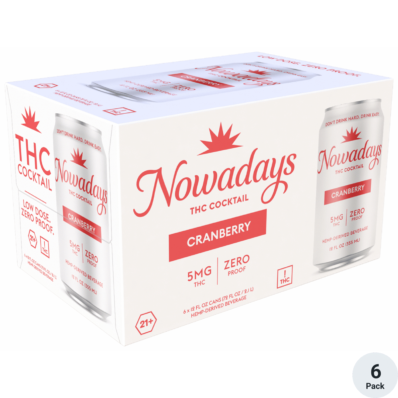 Nowadays THC 5MG Cranberry