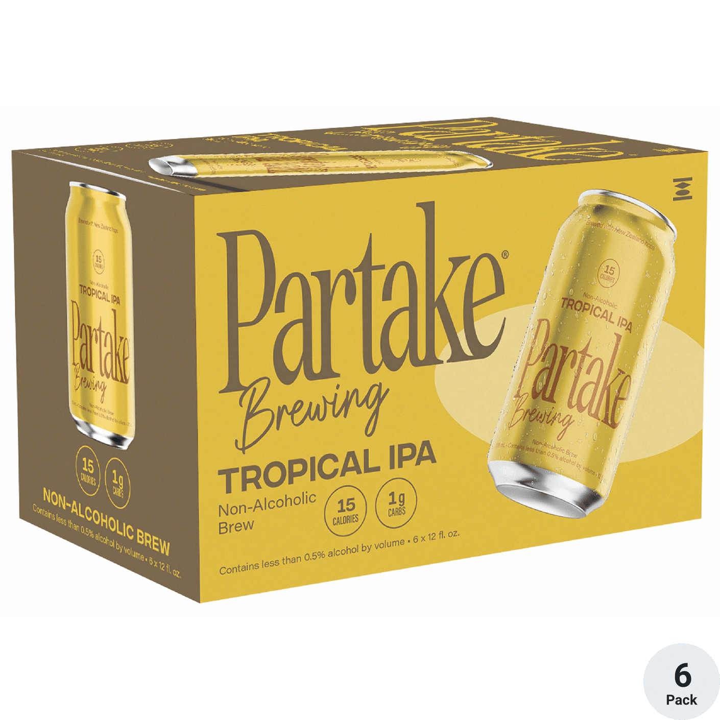 Partake Non-Alcoholic Tropical IPA