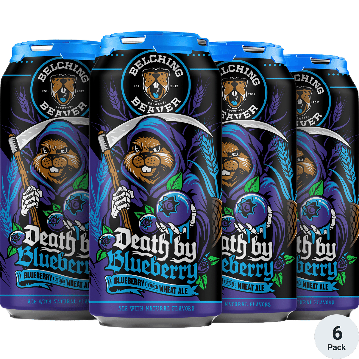Belching Beaver Death By Blueberry Wheat