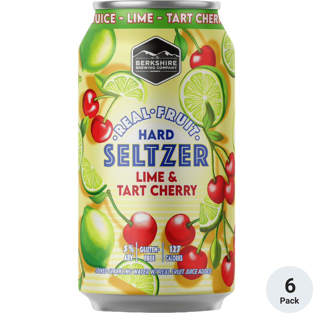 Berkshire Lime & Tart Cherry Seltzer