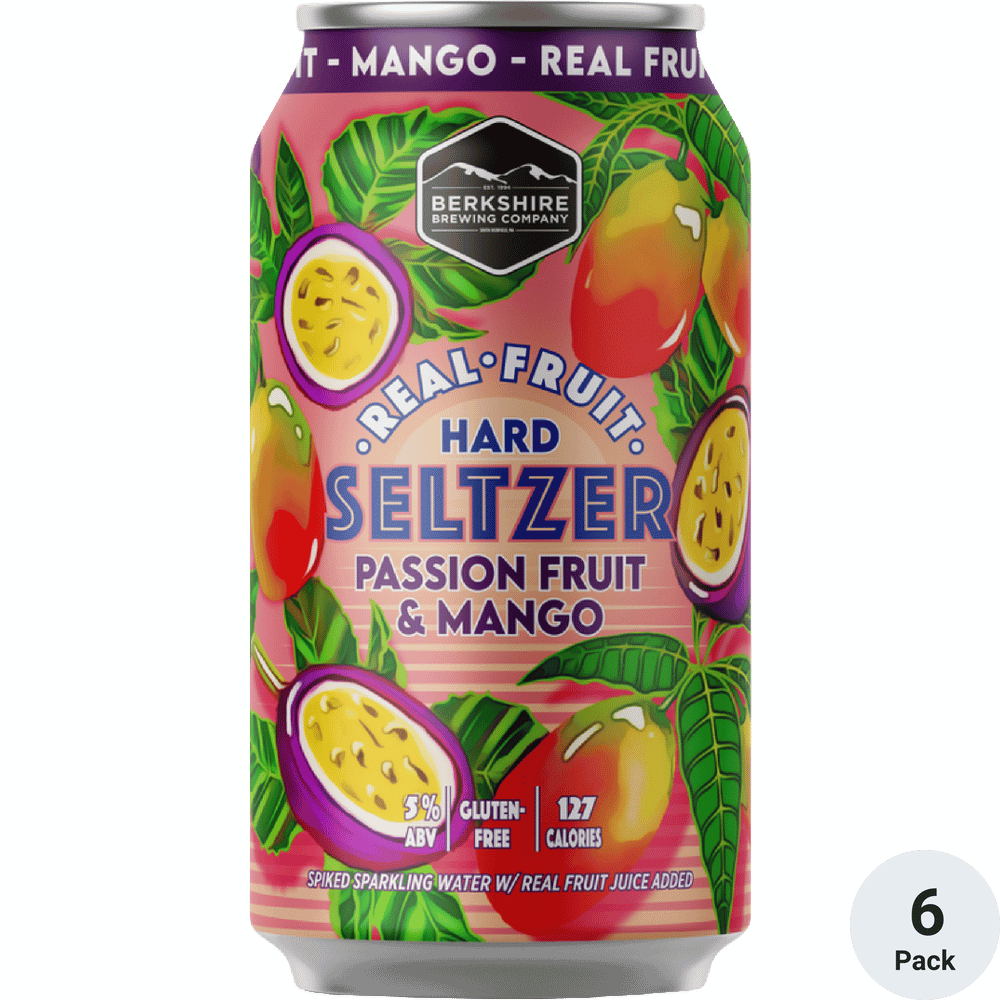 Berkshire Passion Fruit & Mango Seltzer