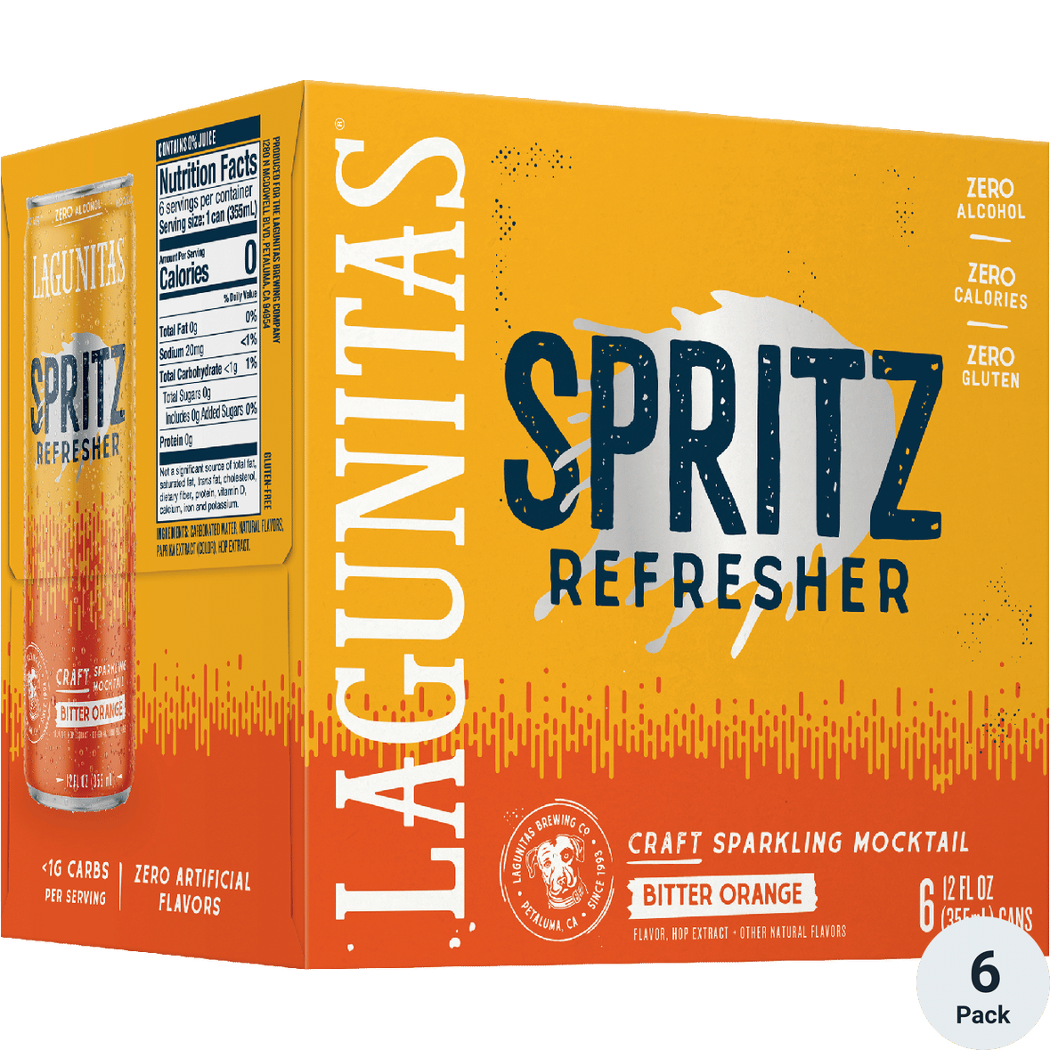 Lagunitas Spritz Refresher 6pk 12oz Can