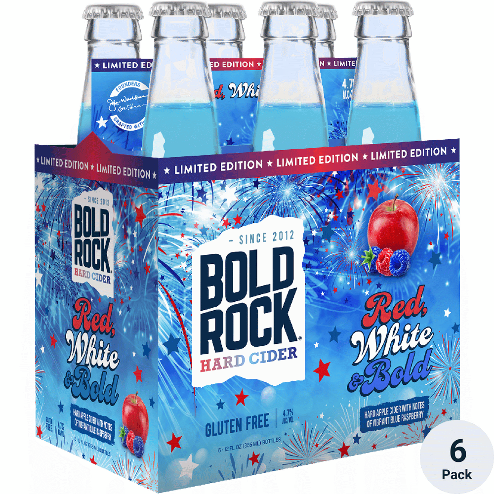 Bold Rock Red White & Bold