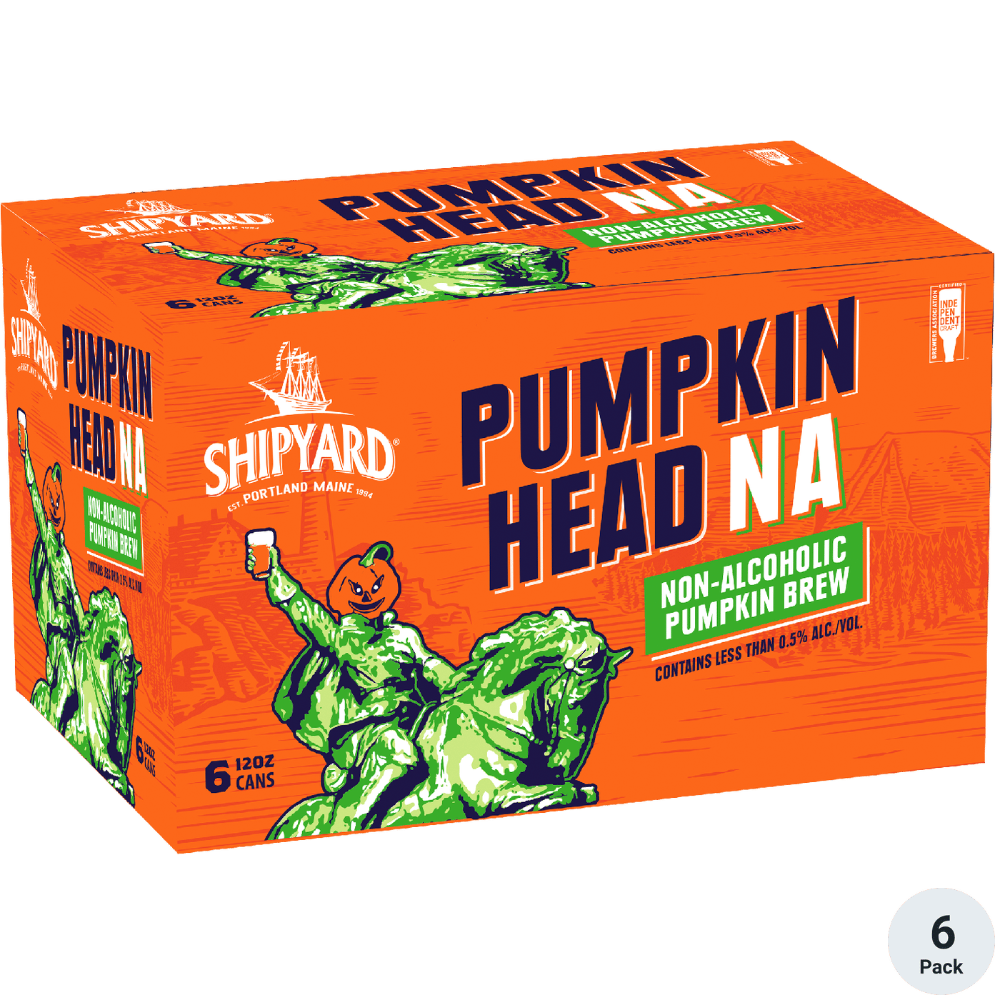 Shipyard Non-Alcoholic Pumpkinhead Ale