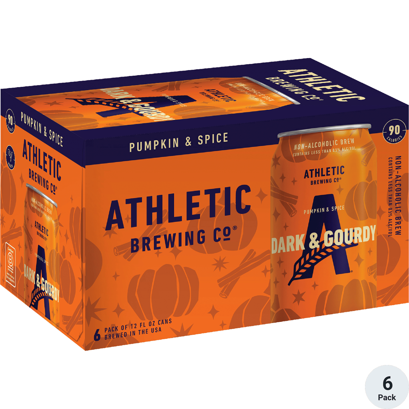 Athletic Non-Alcoholic Dark and Gourdy Pumpkin & Spice