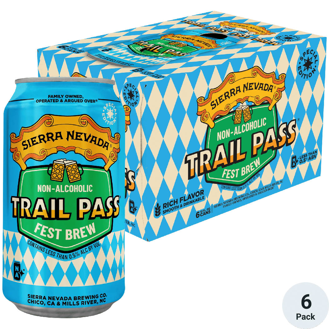 Sierra Nevada Trail Pass Non-Alcoholic Fest Brew