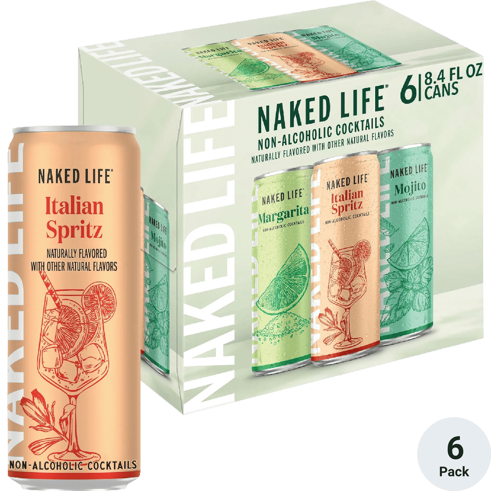 Naked Life Non-Alcoholic Cocktails Variety Pack