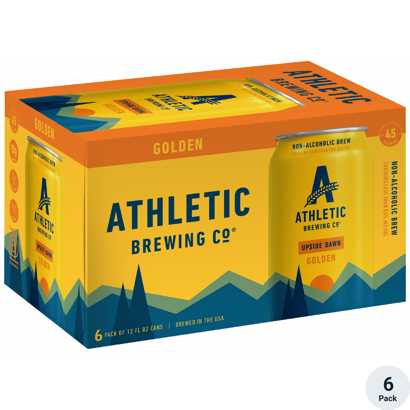 Athletic Non-Alcoholic Upside Dawn Golden