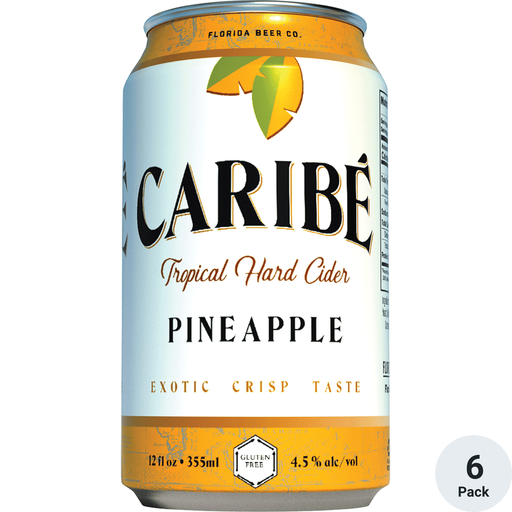 Caribe Tropical Hard Cider Pineapple