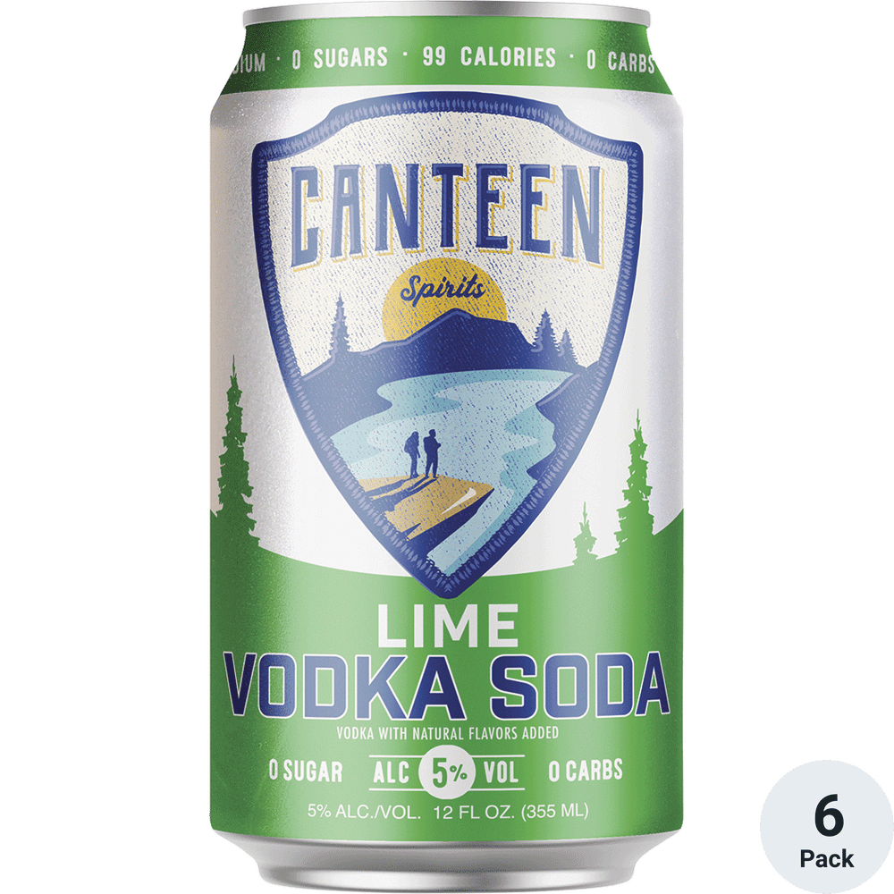 Canteen Lime Vodka Soda