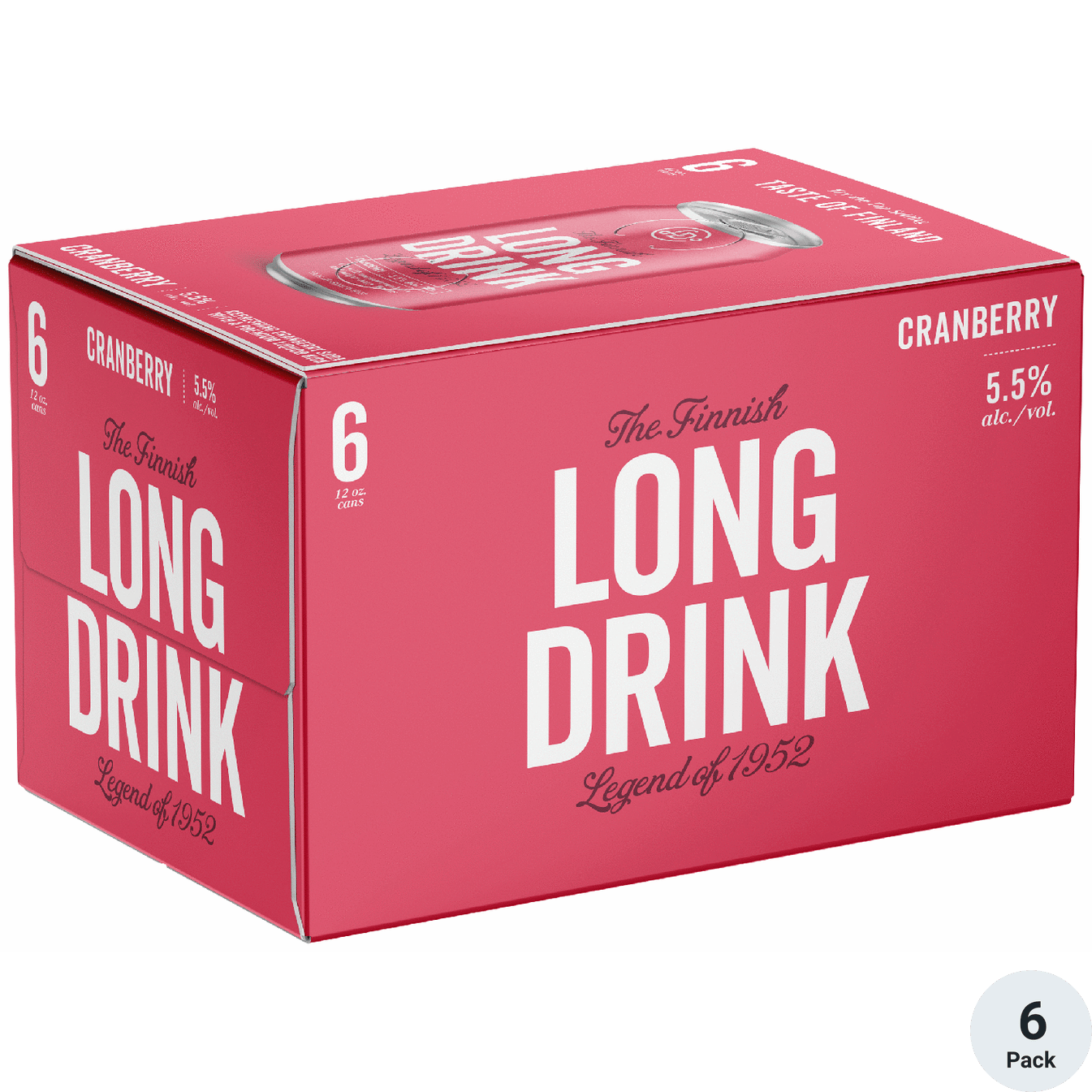 Finnish Long Drink Cranberry