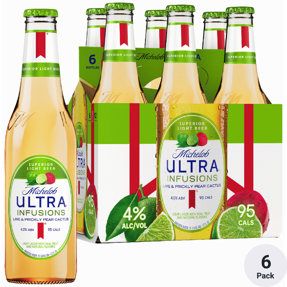 Michelob Ultra Infusions Lime and Prickly Pear Cactus