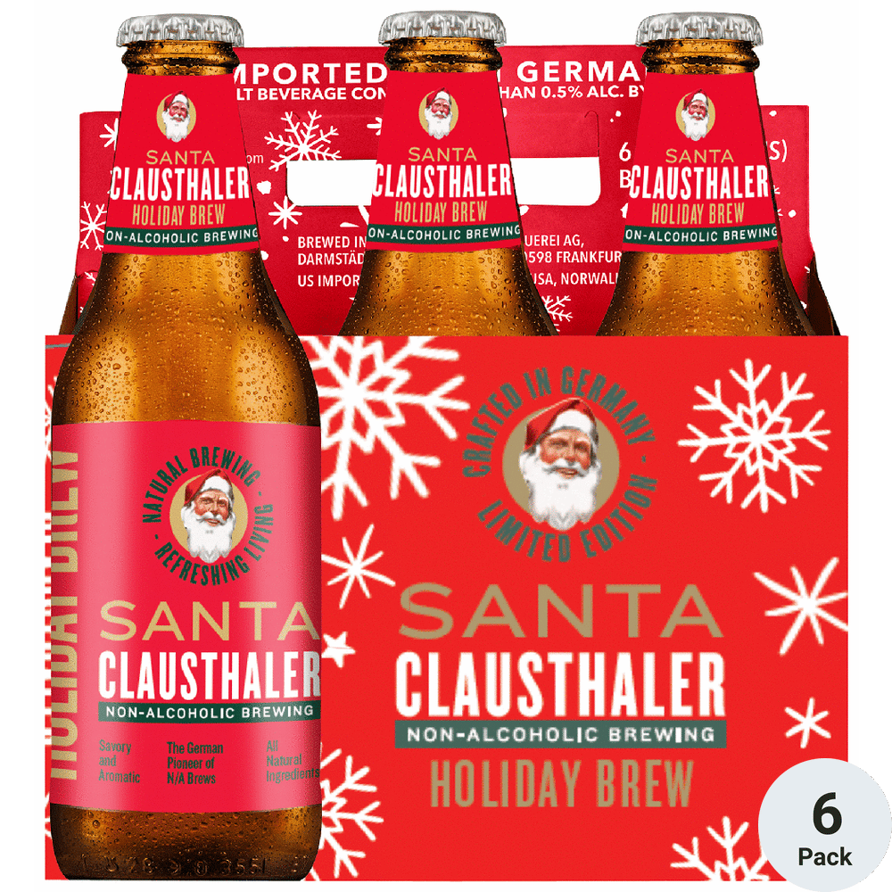 Clausthaler Santa Clausthaler Non-Alcoholic | Total Wine & More
