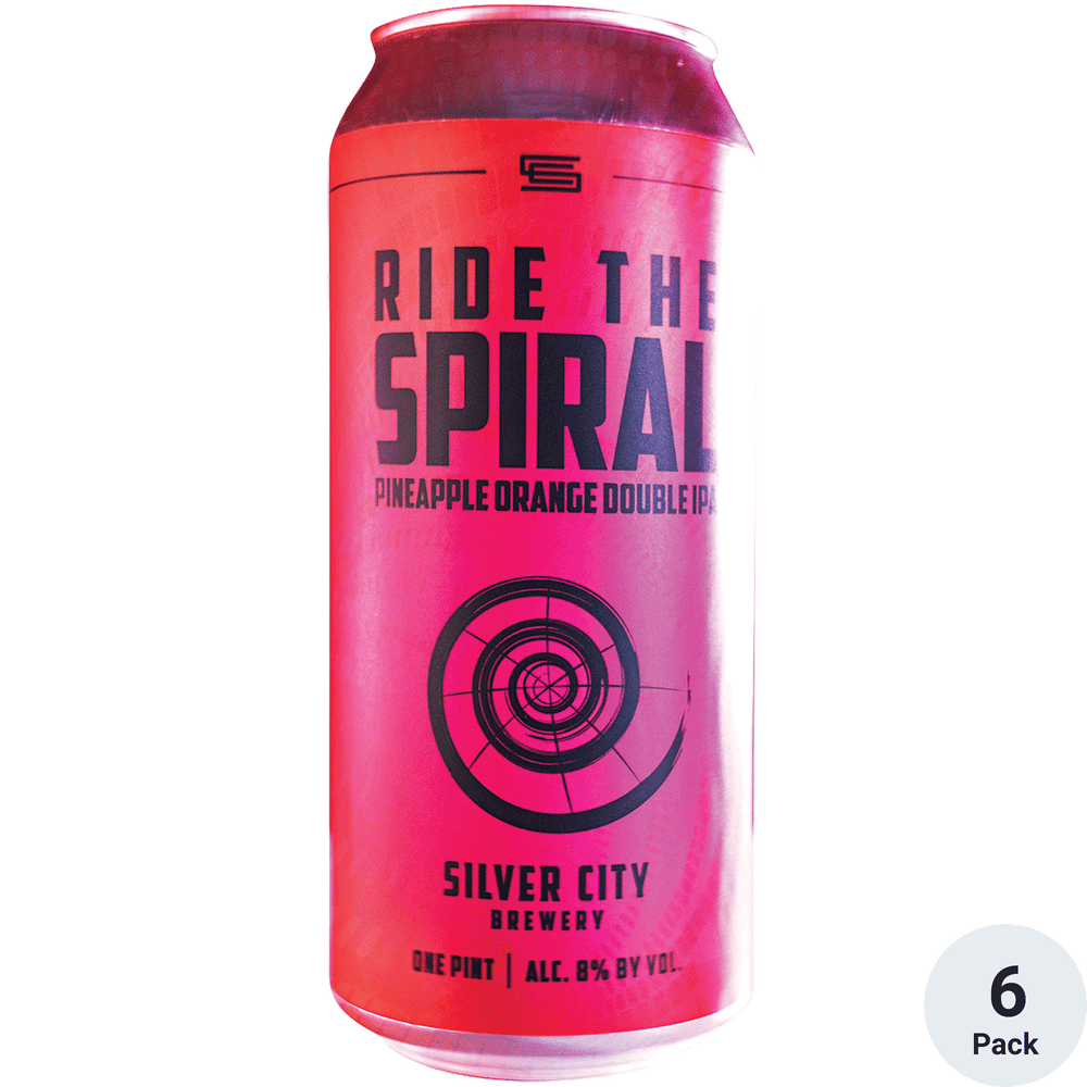 Silver City Ride The Spiral Pineapple Orange Double IPA