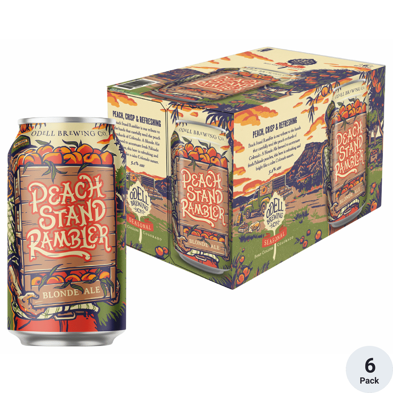 Odell Peach Stand Rambler | Total Wine & More