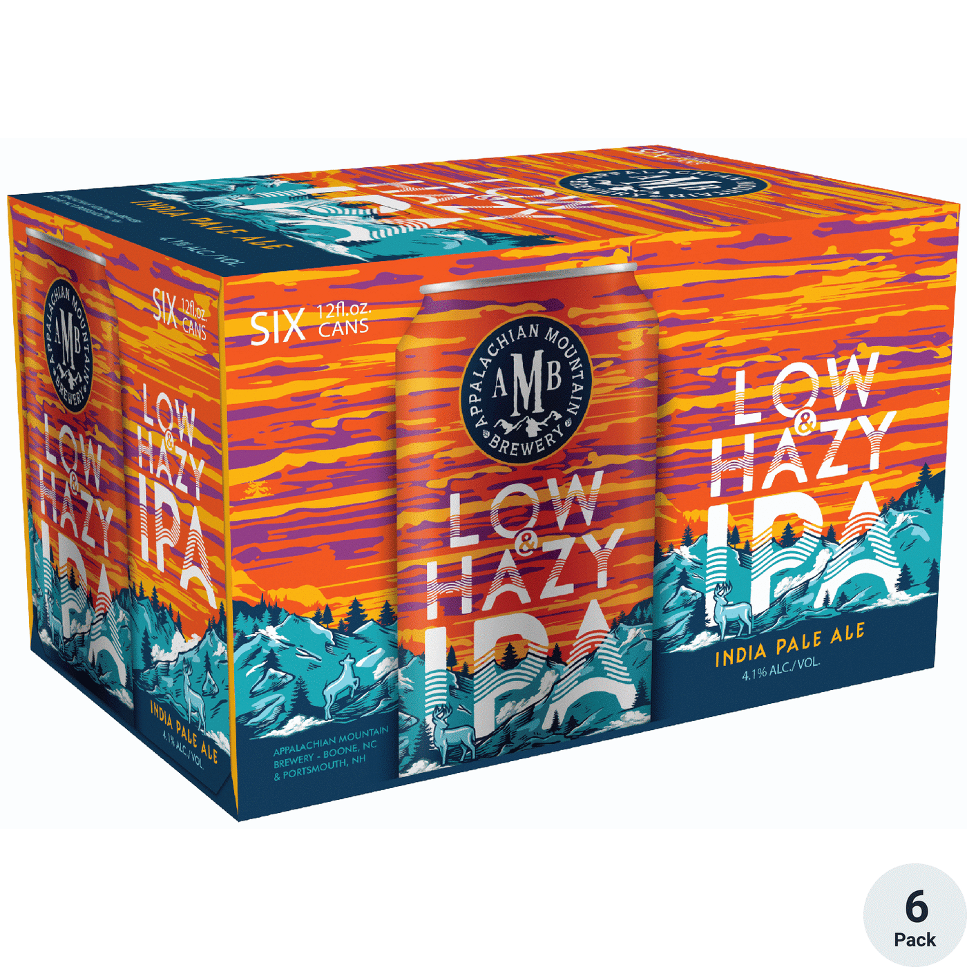 Appalachian Mtn Low and Hazy IPA