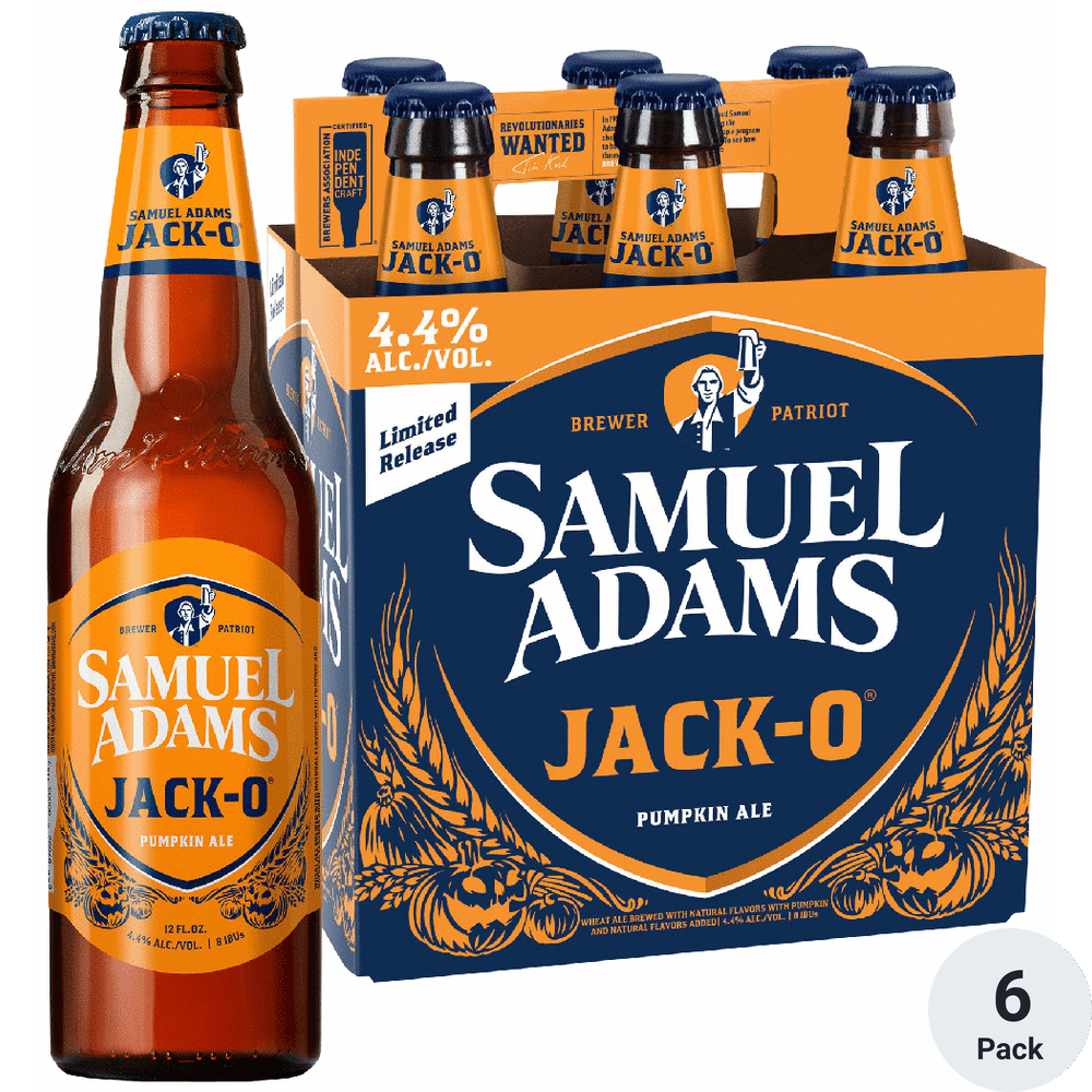Samuel Adams Jack-O Pumpkin Ale Seasonal Beer