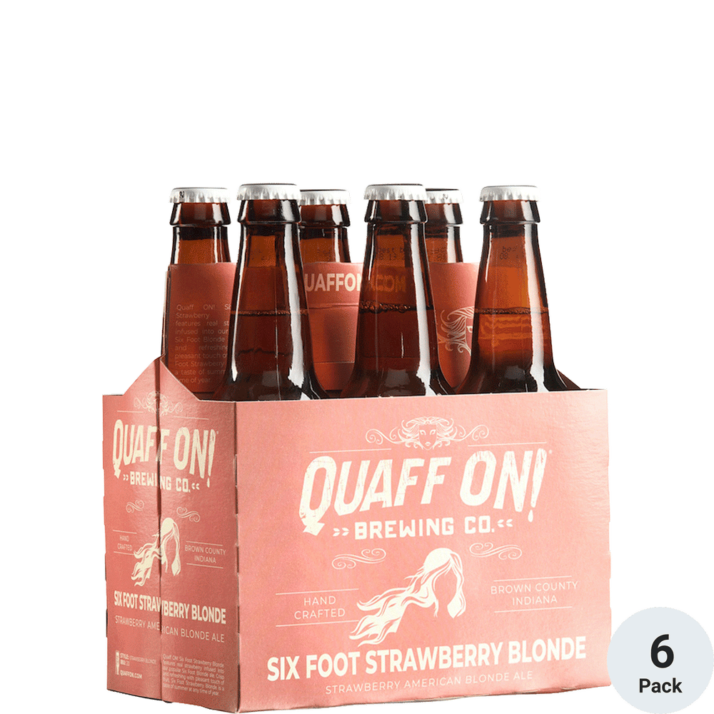 Quaff On Strawberry Six Foot Blonde