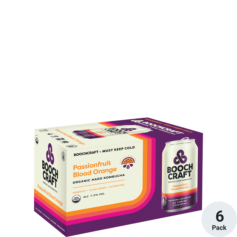 Boochcraft Passionfruit Blood Orange