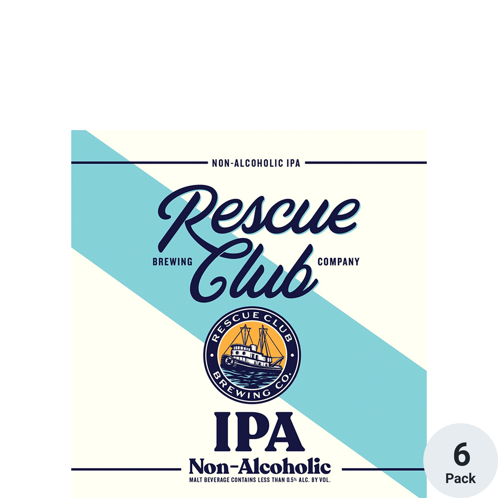 Zero Gravity Rescue Club Non-Alcoholic IPA