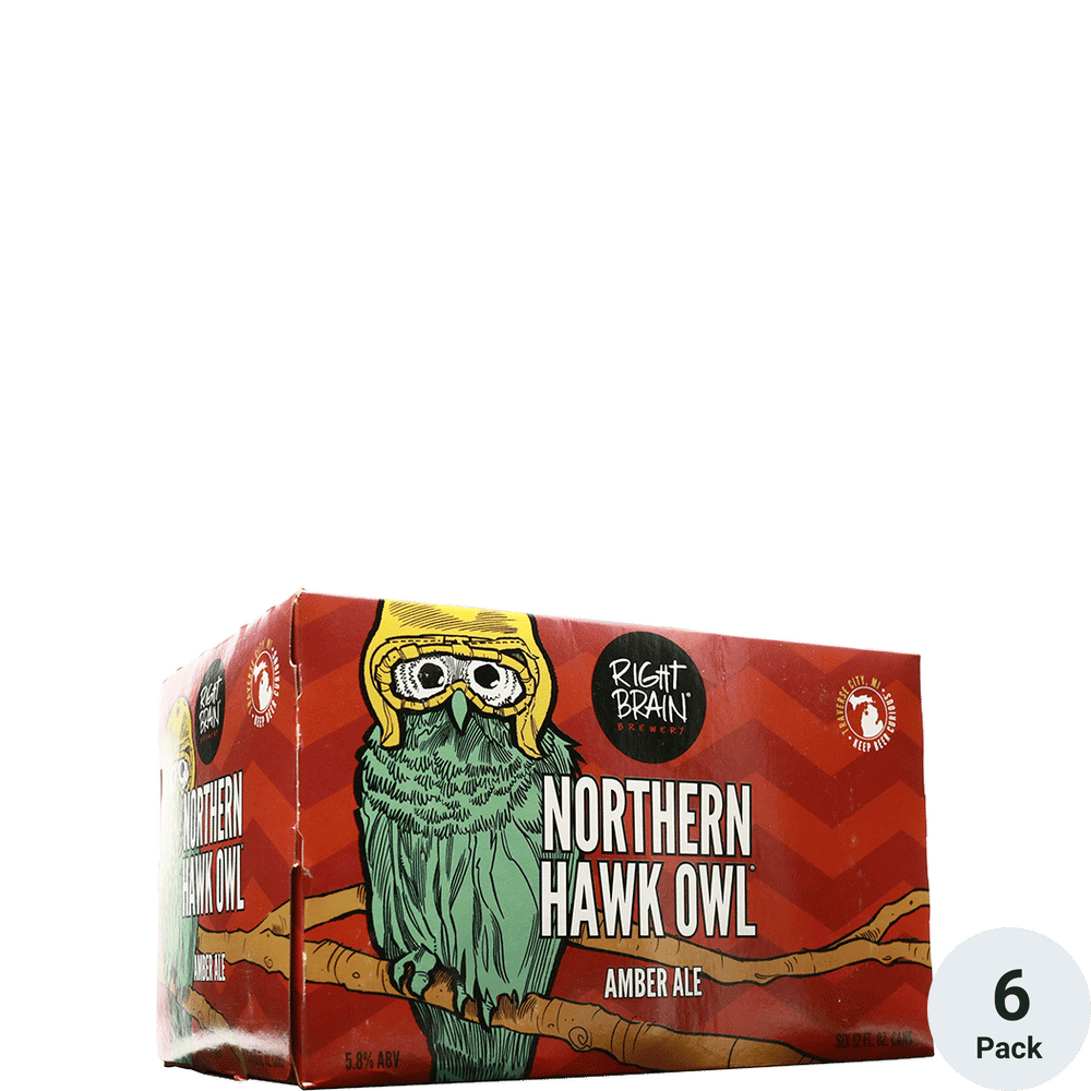Right Brain Norther Hawk Owl
