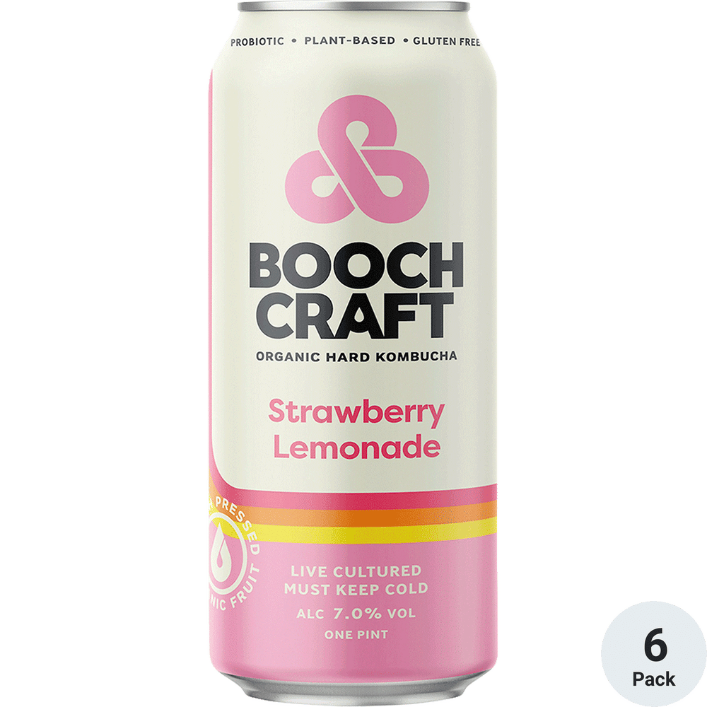 Boochcraft Strawberry Lemonade 16oz