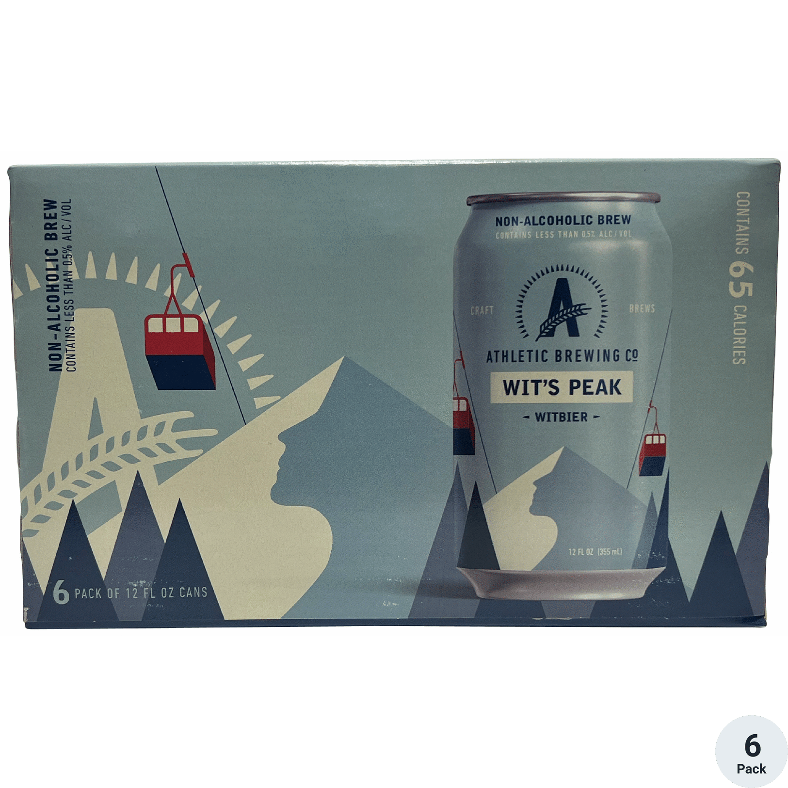Athletic Non-Alcoholic Wit's Peak