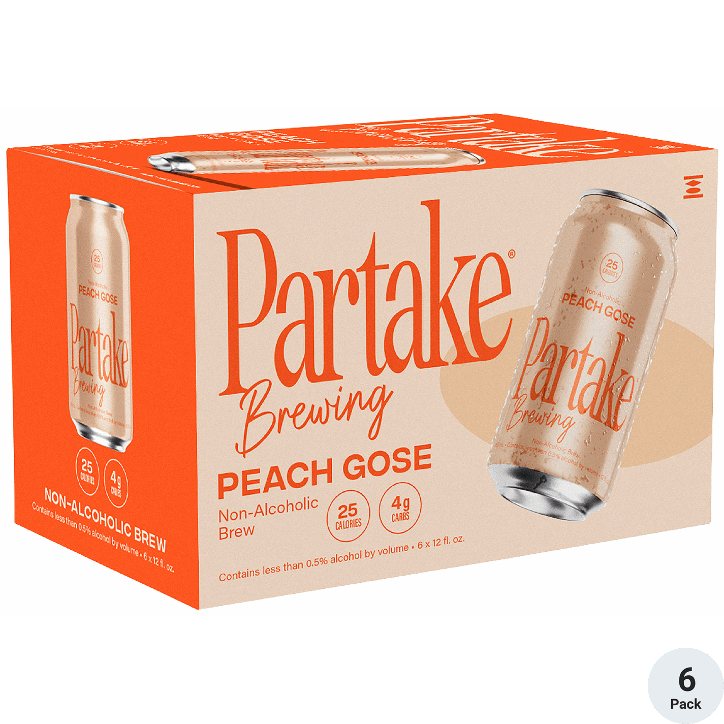 Partake Non-Alcoholic Peach Gose