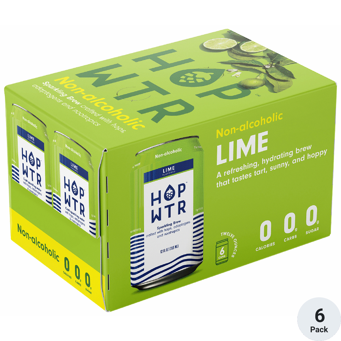 HOP WTR Non-Alcoholic Lime