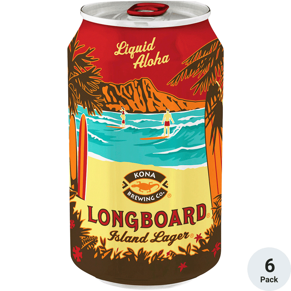 Kona Brewing LONGBOARD  Lager サイン Kona Longboard Lager