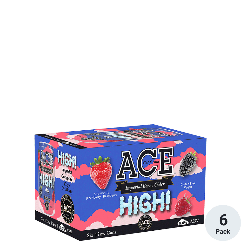 Ace High Imperial Berry 6pk-12oz Cans