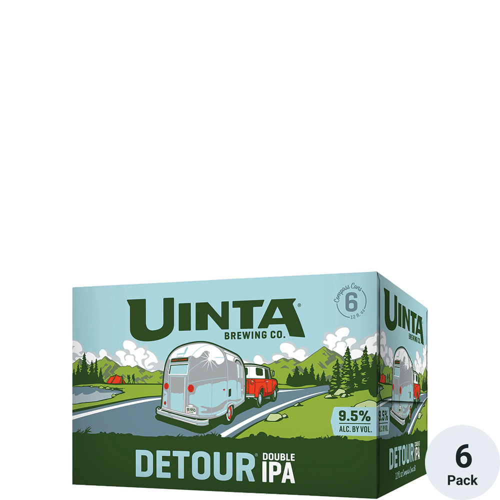 Uinta Detour Double IPA 6pk-12oz Cans