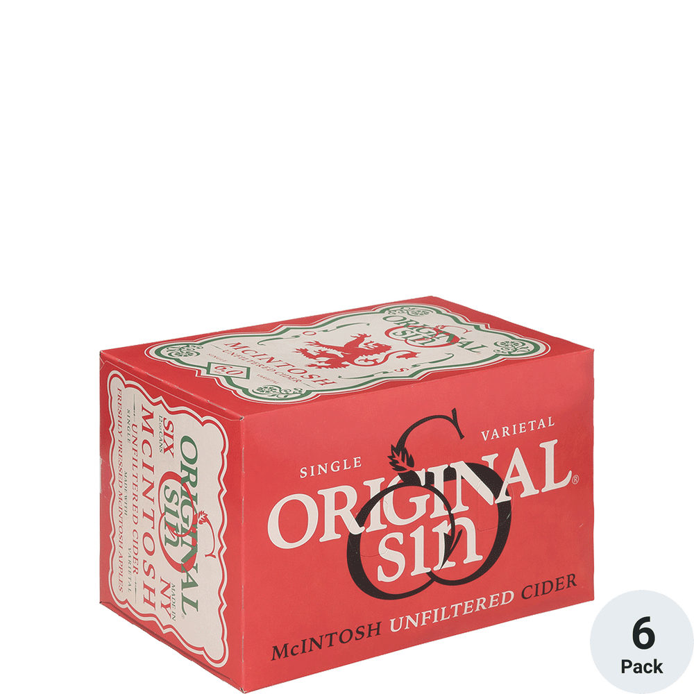 Original Sin Unfiltered McIntosh Cider Total Wine & More